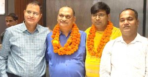 Sunil Chamdiya will become the president and Vipin Laddha will become the secretary of Rotary Royals