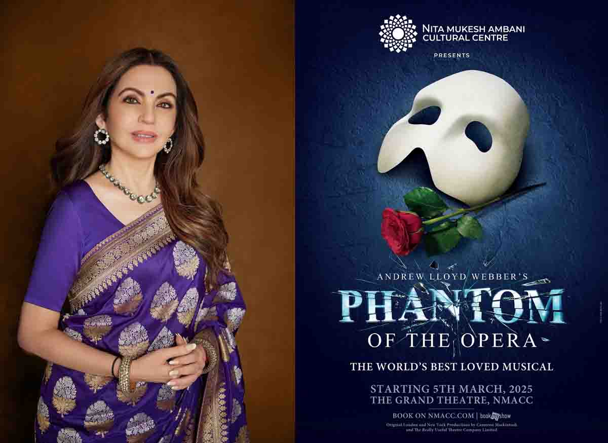 'The Phantom of the Opera' to be staged at Nita Mukesh Ambani Cultural Centre