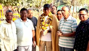Marudhar Bikaner Mahasangh felicitated former Executive Engineer S.R. Saini