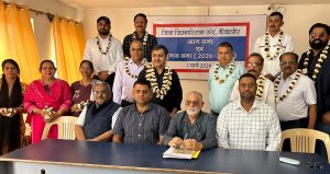Sudhish Sharma elected president of District Gymnastics Association