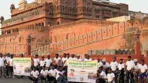 Sunday on Cycle from Junagadh to MGSU