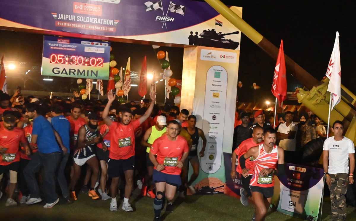 The Jaipur Soldierathon 2026 served as a medium to demonstrate solidarity with injured soldiers