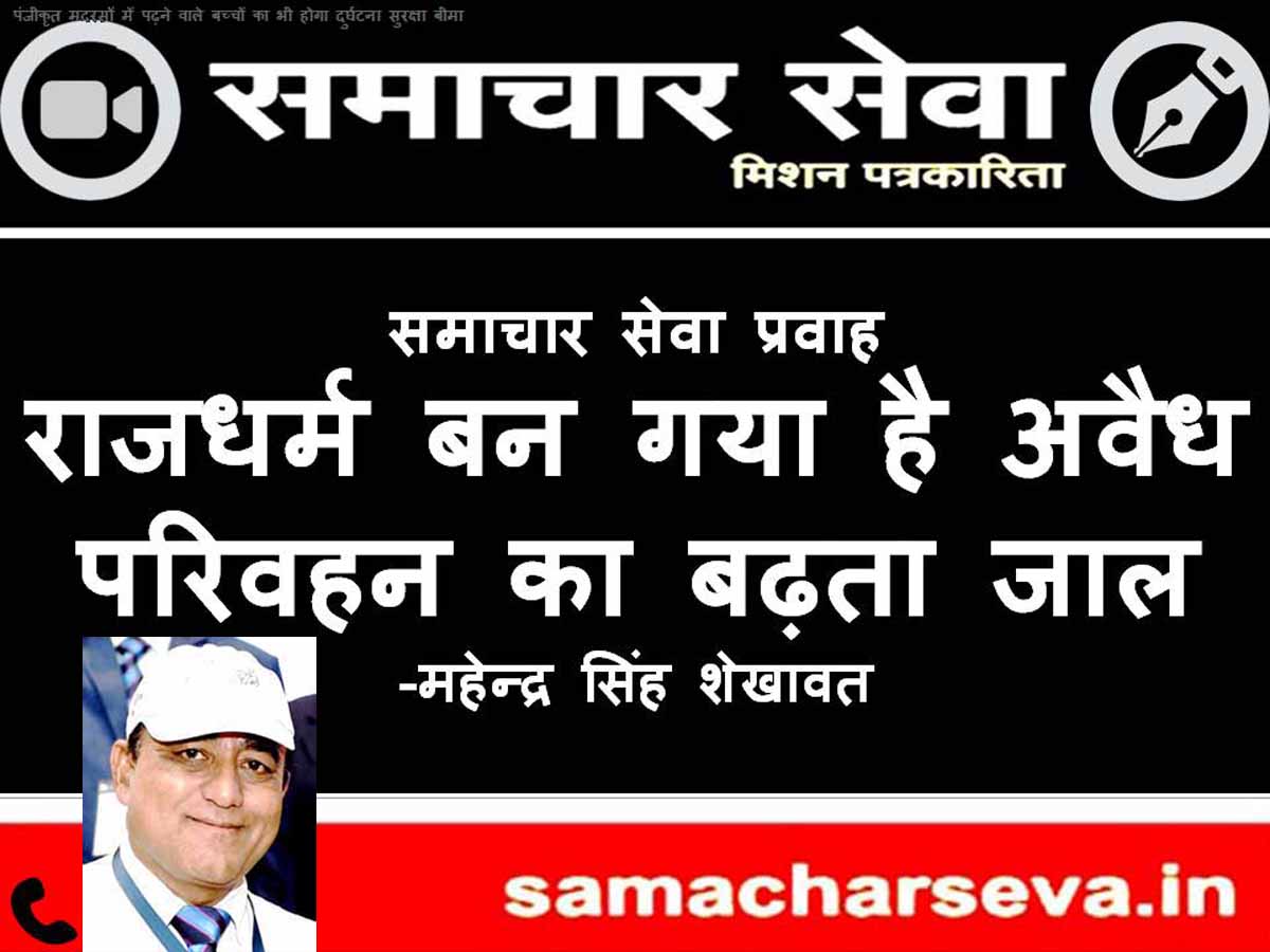 The expanding web of illegal transport has become the established norm.