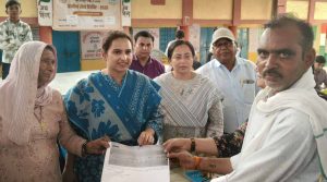 Rural service camp held in Shobhasar; CEO Shailaja Pandey distributed land leases for inhabited areas.