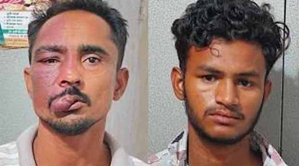Two accused arrested with illegal poppy husk.