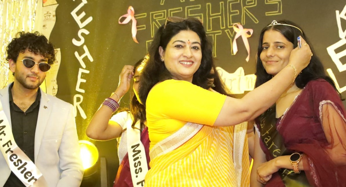 New students should embrace tradition, and outgoing students should remain grounded in values – Dr. Meghna Sharma.