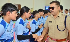 Thrilling matches held on the second day of the state-level junior kabaddi tournament.