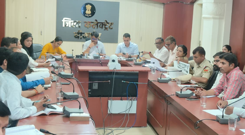 Complete road patchwork before Dussehra — District Collector